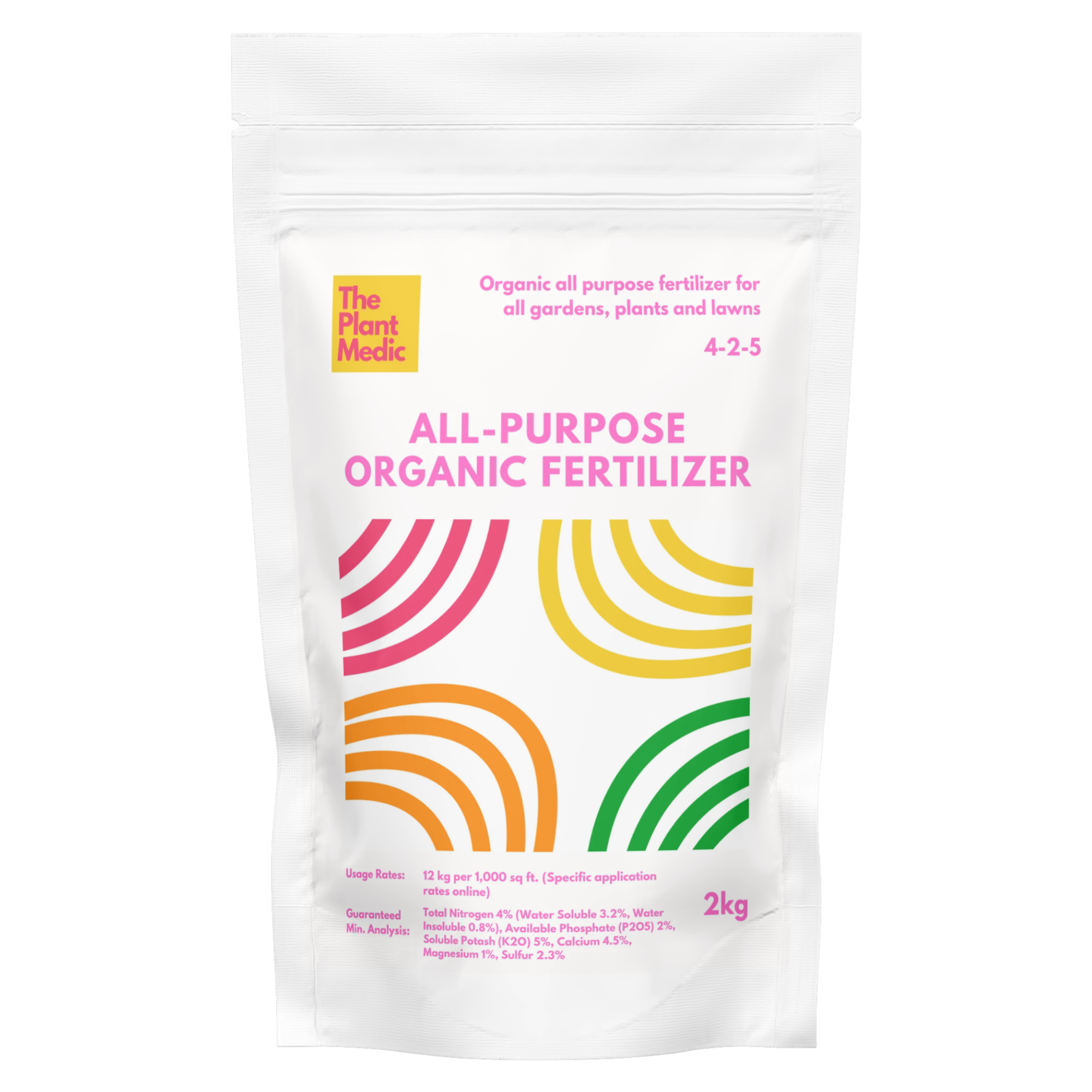 All-Purpose Organic Fertilizer 4-2-5 | Steady, Gentle Feeding