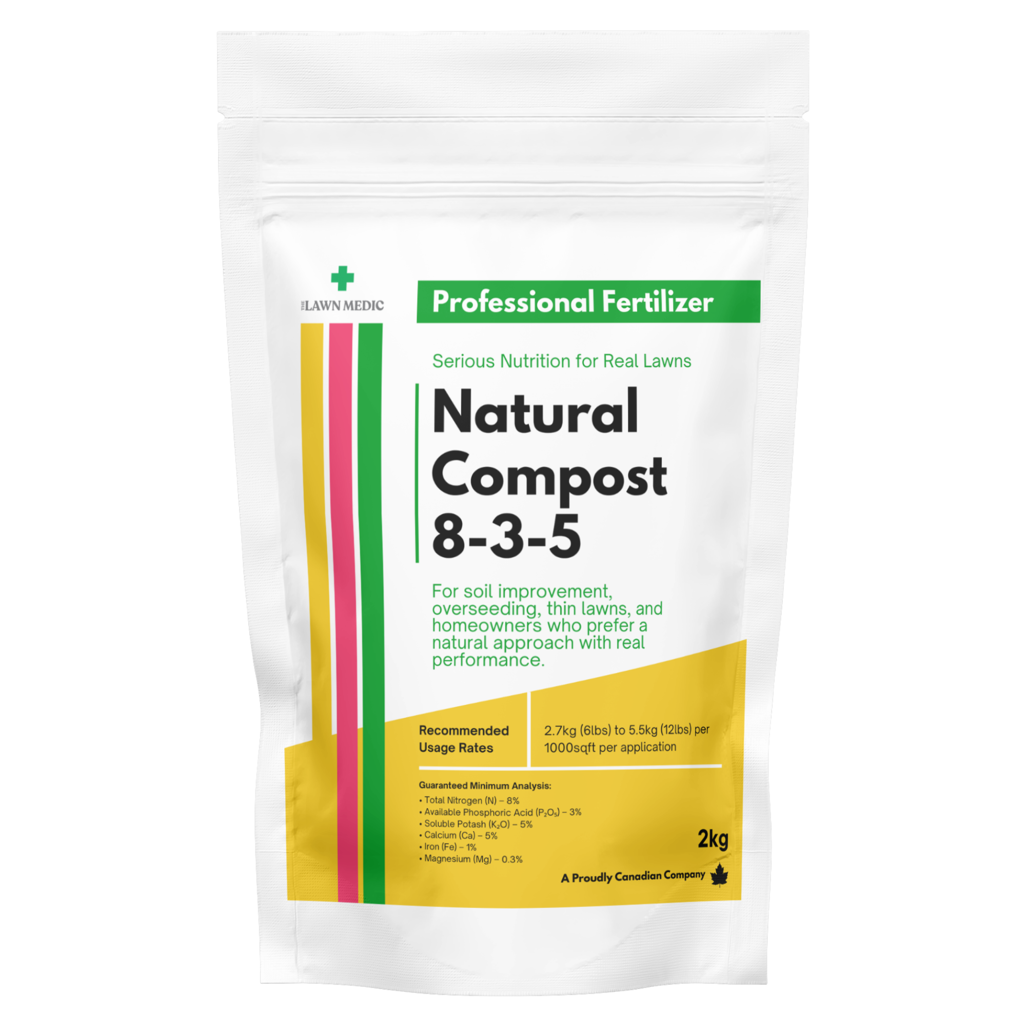Natural compost fertilixer 8-3-5 bag