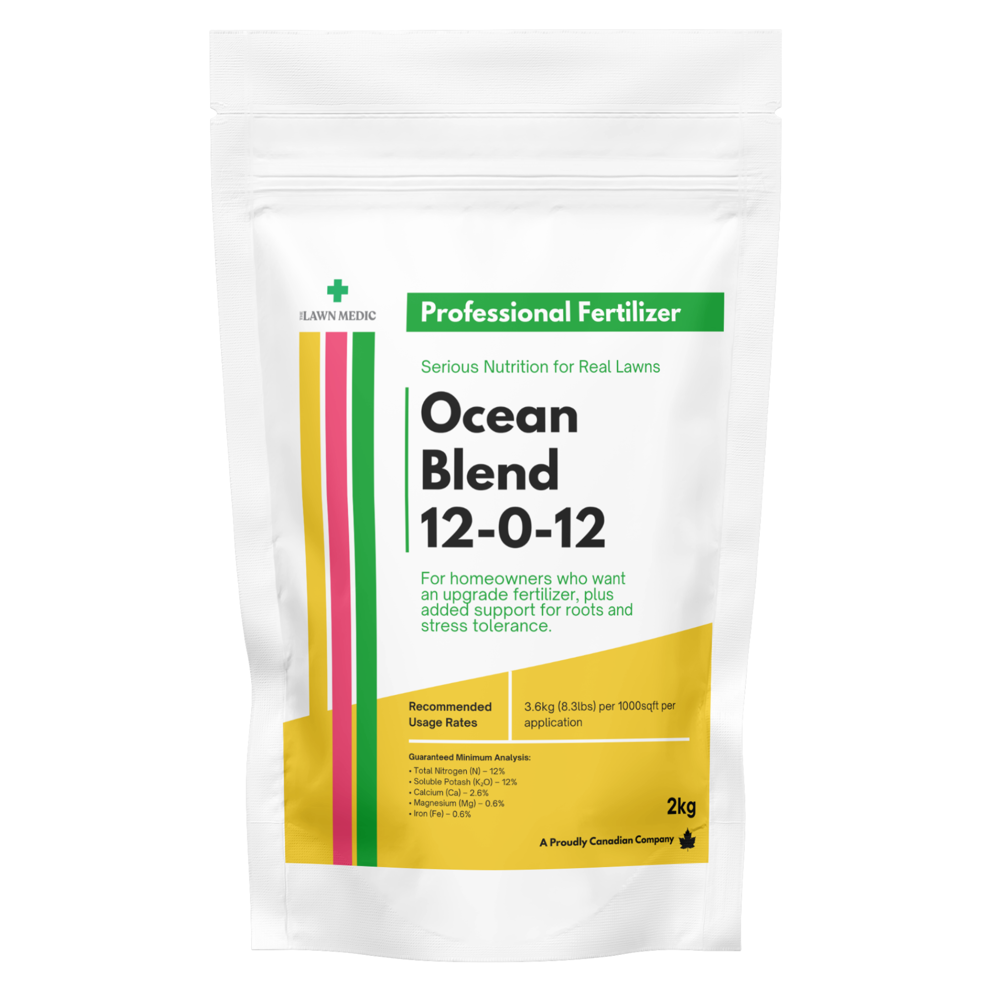 Natural ocean blend fertilizer bag 12-0-12