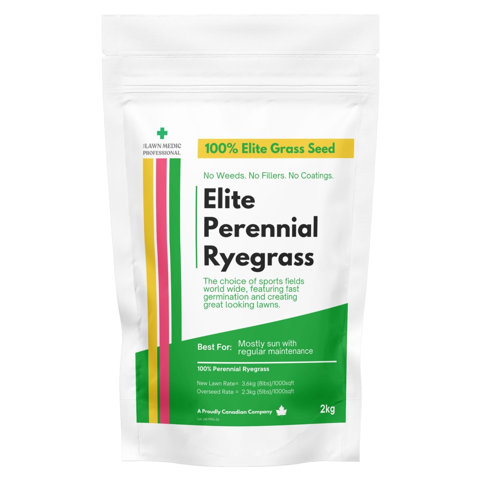 Elite Perennial Ryegrass seed bag