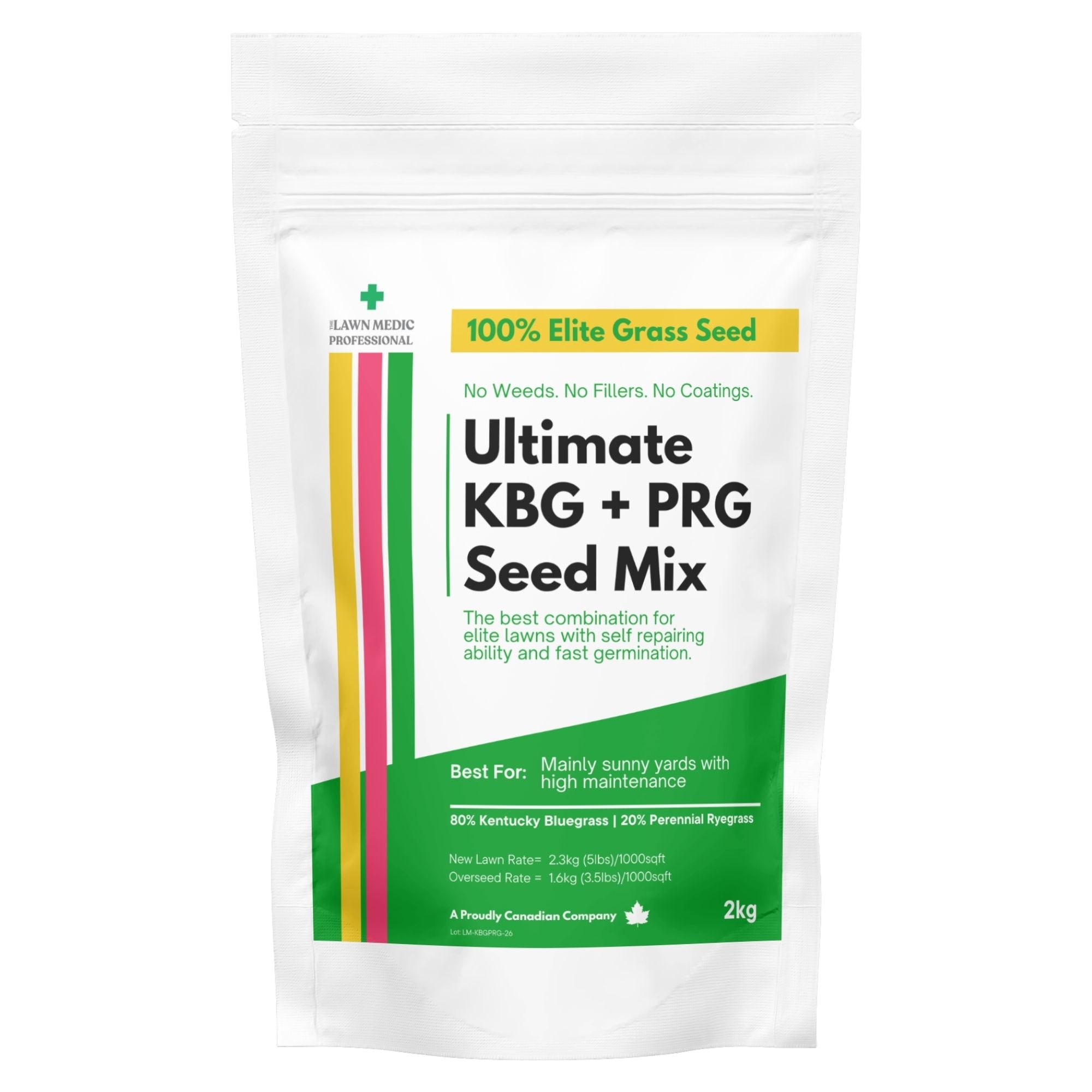 Ultimate Kentucky Bluegrass Perennial Ryegrass seed bag