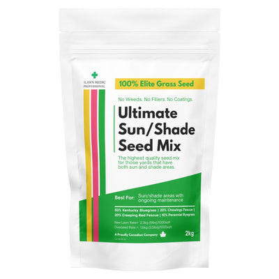 Ultimate Sun Shade grass seed bag